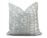 Handwoven Indonesian Ikat Cushion Cover - Grey