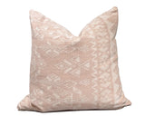 Handwoven Indonesian Ikat Cushion Cover - Pink