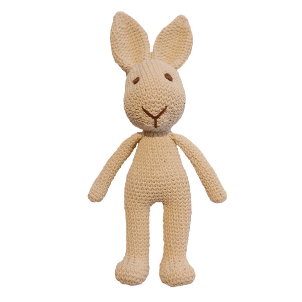 Hand crochet bunny (Made to order) - Beige