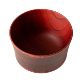 KASHOKUBIKI Wooden Soup Bowl (Red)