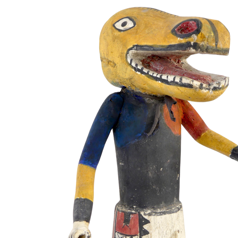 Vintage Yellow Hopi Kachina Doll