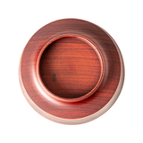 KASHOKUBIKI Wooden Soup Bowl (Red)