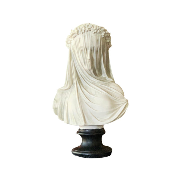 Veiled woman bust