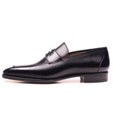 Black Calf Penny Loafers