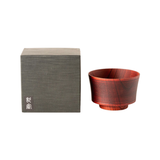 KASHOKUBIKI Wooden Soup Bowl (Red)