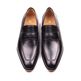 Black Calf Penny Loafers