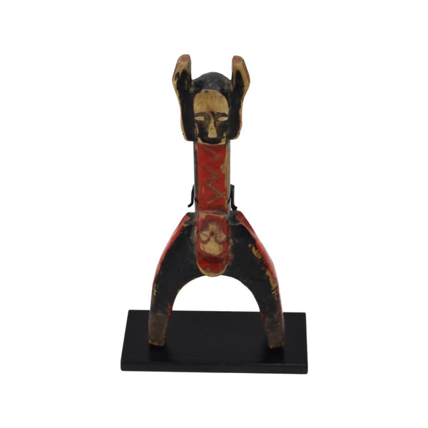 Baule Hand Carved Monkey Slingshot