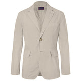 Lightweight Stretch Cotton Unstructured Jacket (Made to Order)