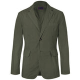 Lightweight Stretch Cotton Unstructured Jacket (Made to Order)