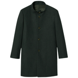 Pure Wool Funnel Neck Coat (Made to Order)