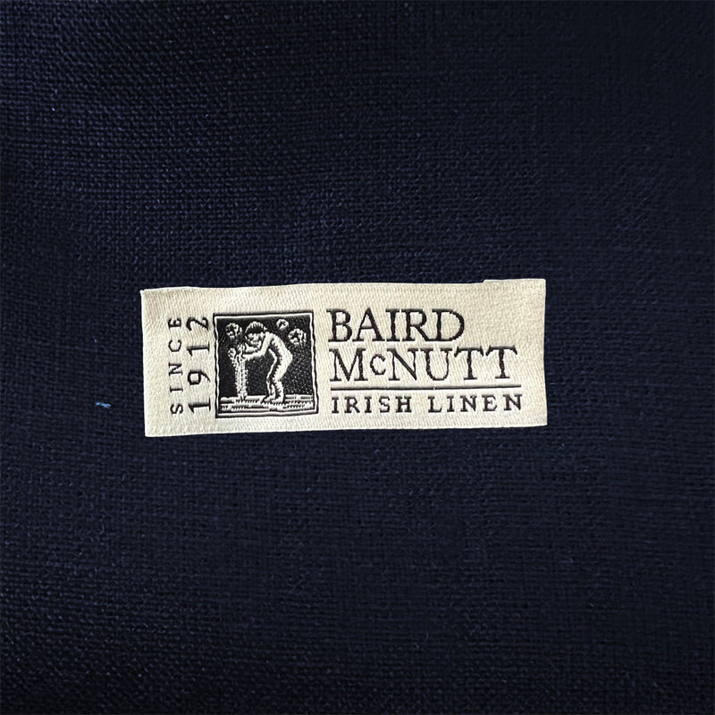 Camp Collar Irish Linen Short Sleeve Shirt - (Made to order)