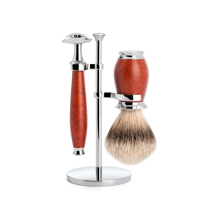 PURIST Shaving Set (Briar Wood)