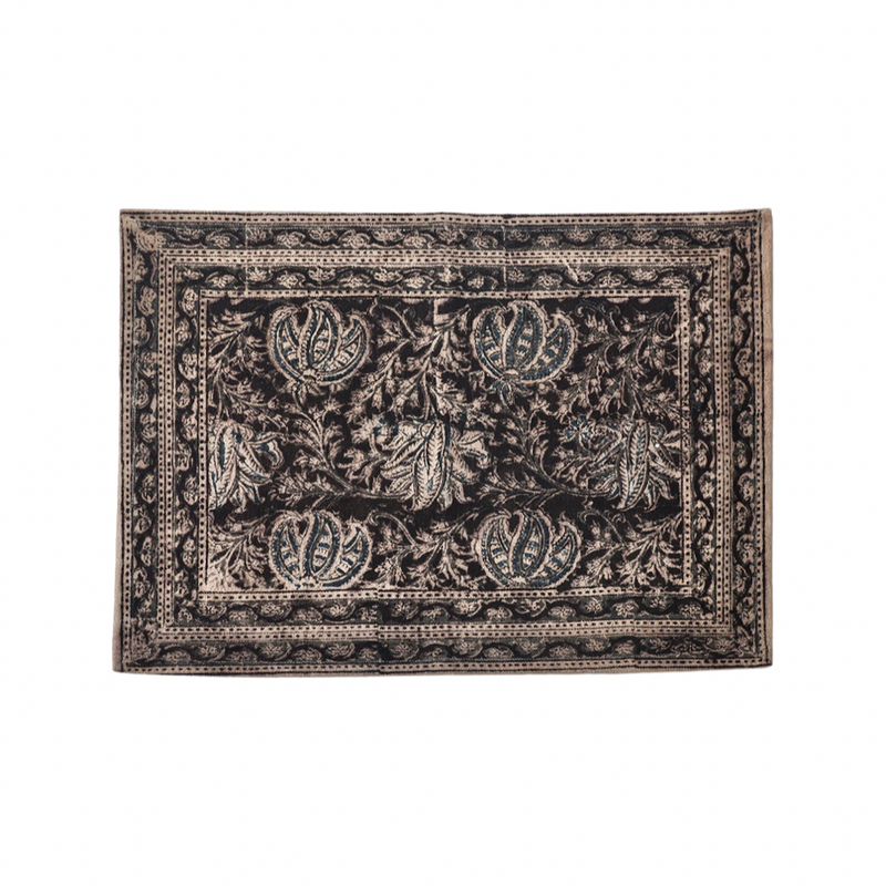 Hand Block Print Thick Cotton Table Mat (Set of 4)