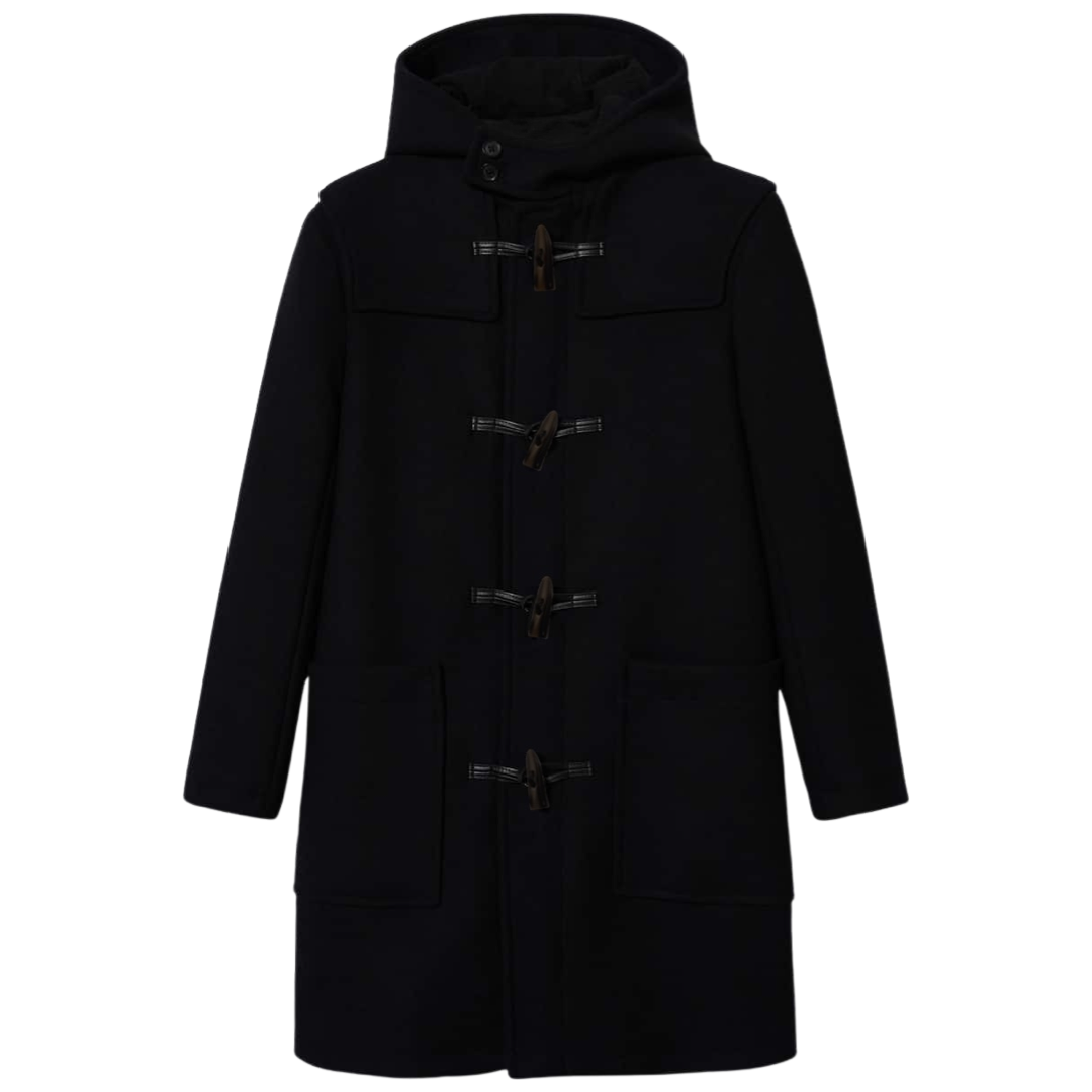 ジャケット・アウター INVERTERE DUFFLE COAT BLACK  MALLALIEUS Import》INVERTERE -Long Duffle Coat【MALLALIEUS】(orange