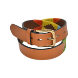 Gaucho Belt - Chestnut / Multi