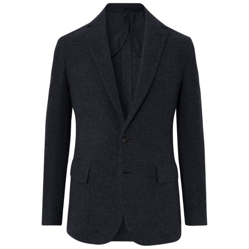 Merino Wool Flannel Sports Jacket (Made to Order)