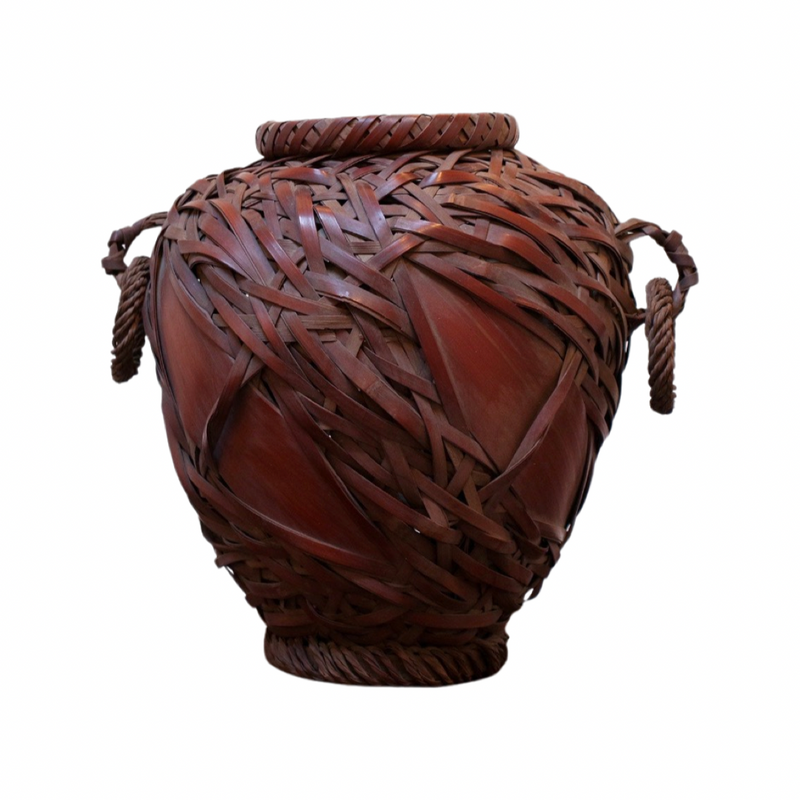 Vintage Japanese Ikebana Basket