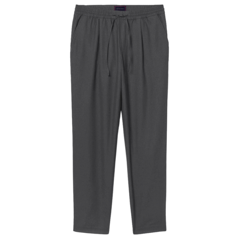 "ANGELO" LIGHTWEIGHT WOOL DRAWSTRING TROUSERS (Made to Order)
