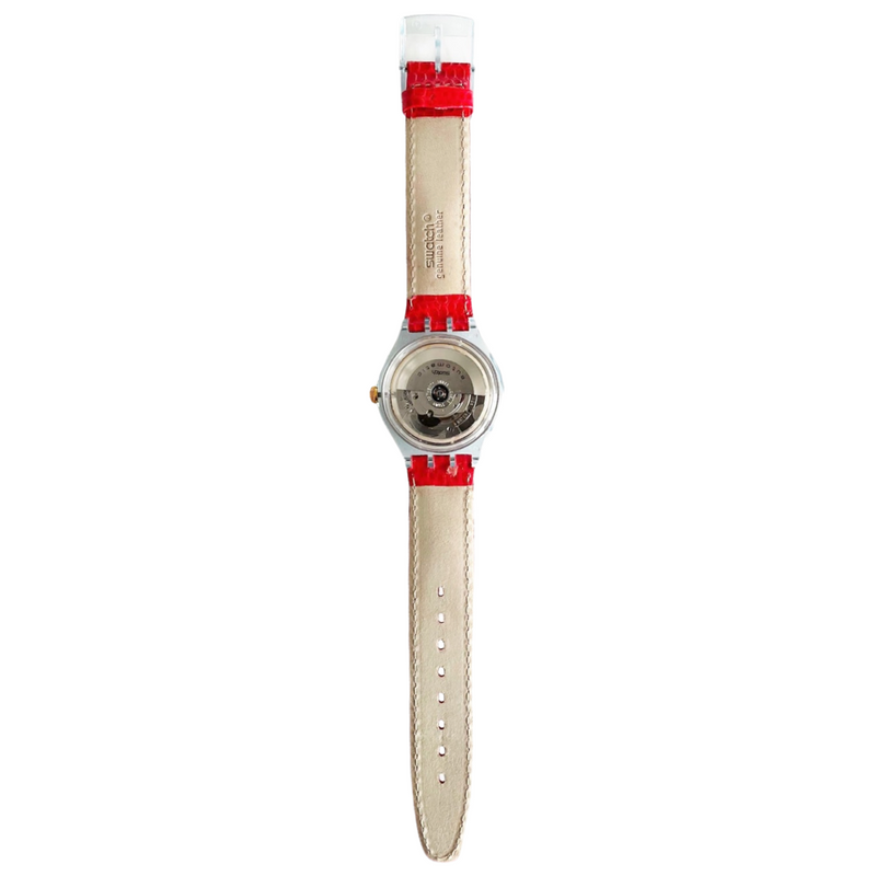 *NEW* Vintage rare 1994 Swatch SAN103 Automatic ABENDROT SAN103