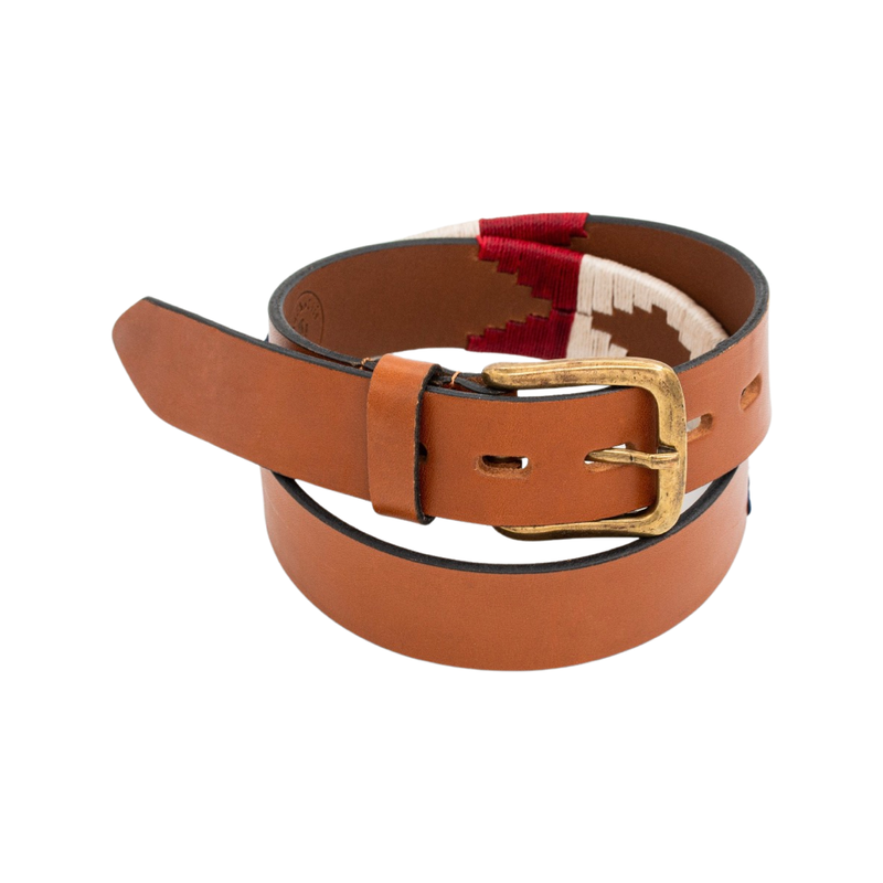 Gaucho Belt - Chestnut / Multi