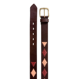 Gaucho Belt - Dark Brown / Multi