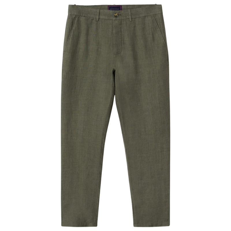 "BELAIR" Irish Linen Trousers (Made to Order)