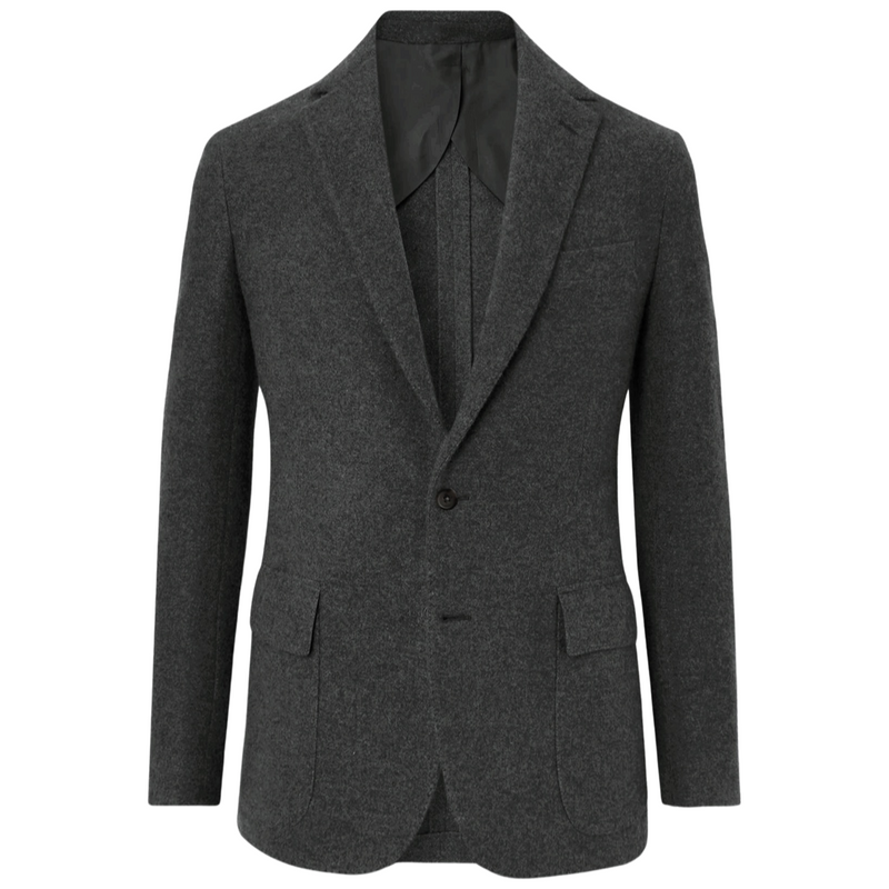 Merino Wool Flannel Sports Jacket (Made to Order)