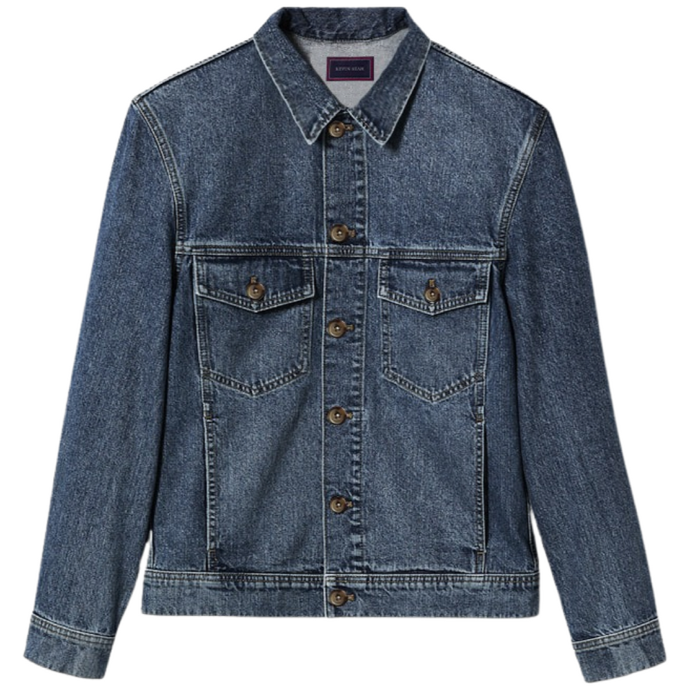 Washed Cotton Denim Jacket (Made to Order) – Kevin Seah Online