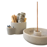 Palo Santo Set Incense Holder 2 Piece Set