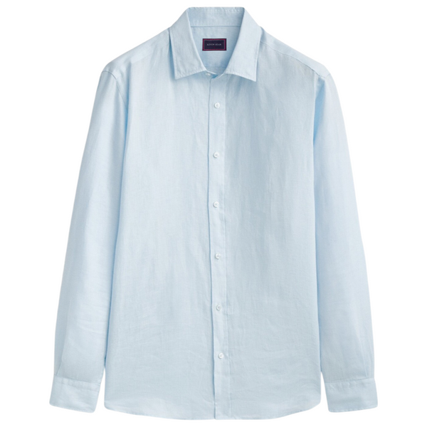 100% Linen Long Sleeve Shirt (Made to order)
