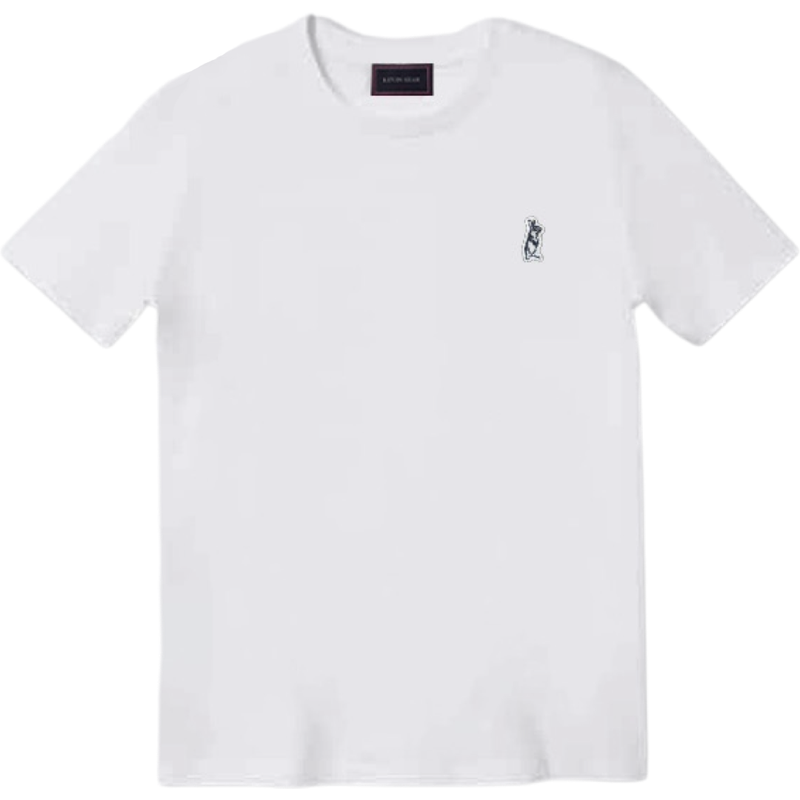 SLIM FIT ROUND NECK COTTON T SHIRT
