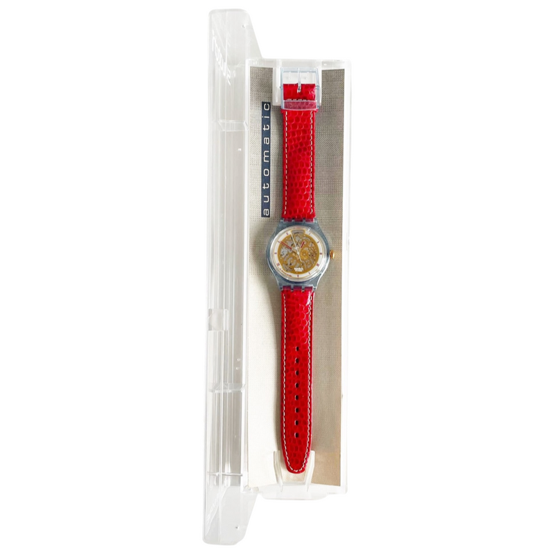 *NEW* Vintage rare 1994 Swatch SAN103 Automatic ABENDROT SAN103