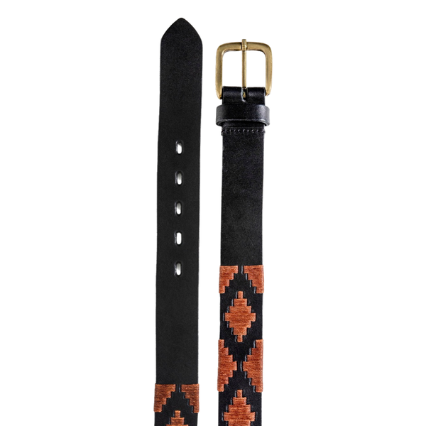 Gaucho Belt - Black / Chestnut