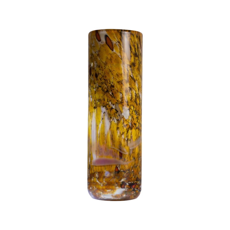 Gozo Glass Golden Yellow Vase