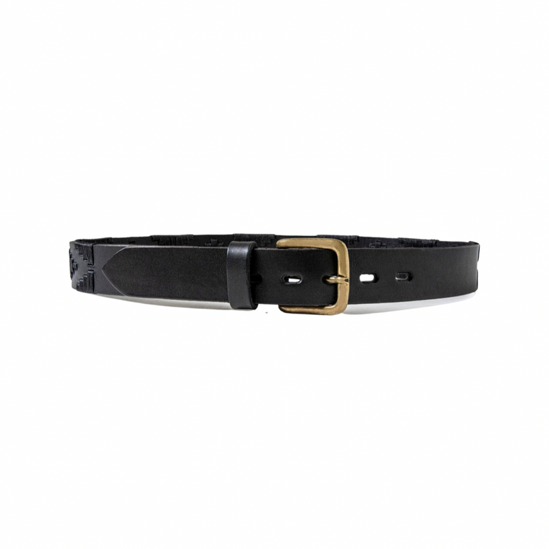Gaucho Belt - Black / Black