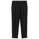 "ANGELO" LIGHTWEIGHT WOOL DRAWSTRING TROUSERS (Made to Order)