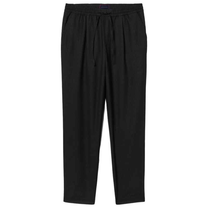 "ANGELO" LIGHTWEIGHT WOOL DRAWSTRING TROUSERS (Made to Order)