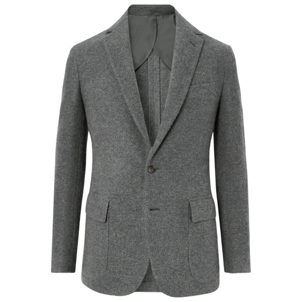 Merino Wool Flannel Sports Jacket (Made to Order)