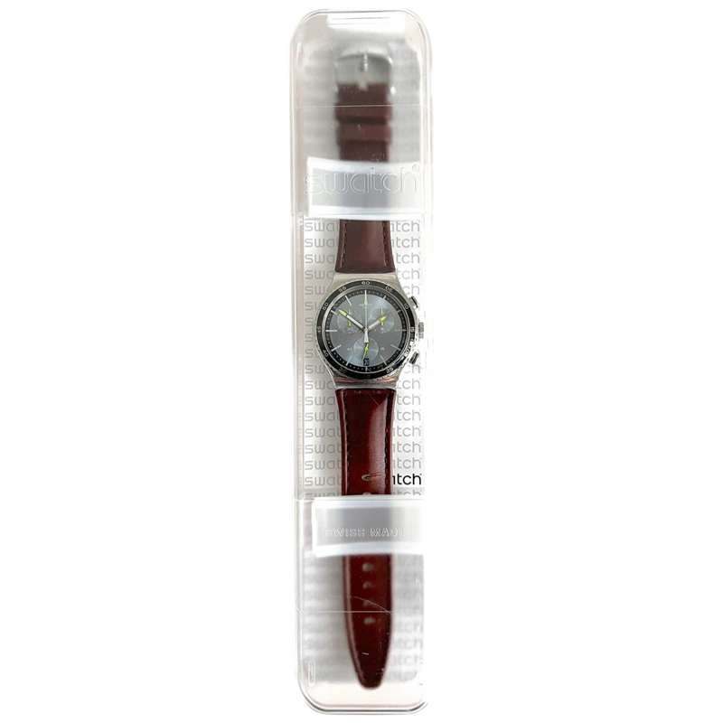 *NEW* vintage Swatch Irony Chrono STOCK XCHANGE YVS429