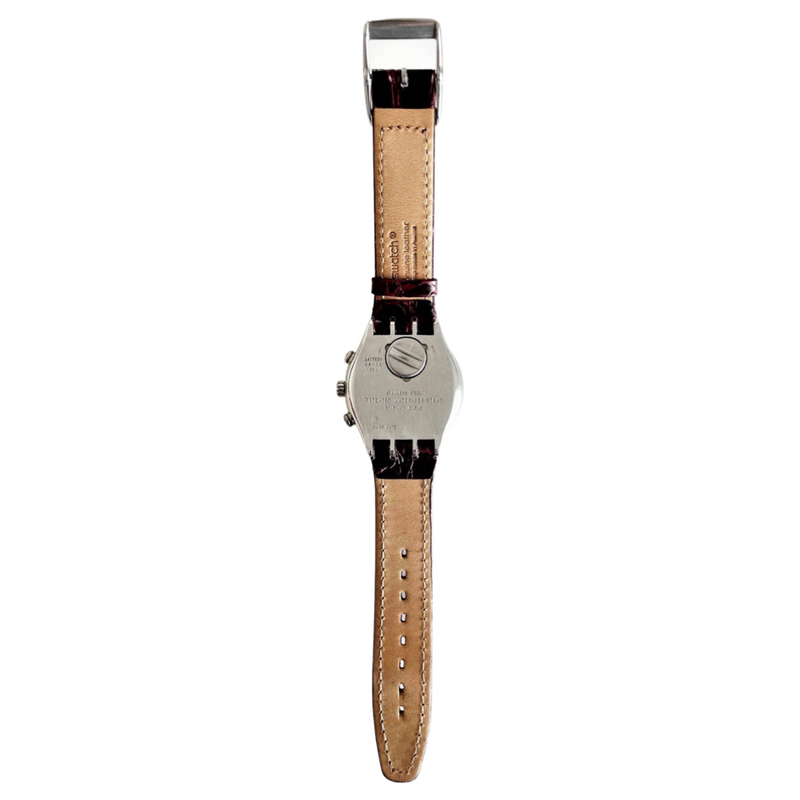 *NEW* vintage 1996 Swatch Irony Chrono YCS403 RICHESSE INTERIEURE
