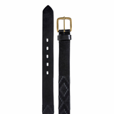 Gaucho Belt - Black / Black