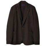 Stretch Wool Jersey Unstructured Jacket (Made to Order)