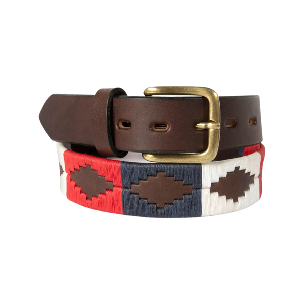 Gaucho Belt - Dark Brown / Multi