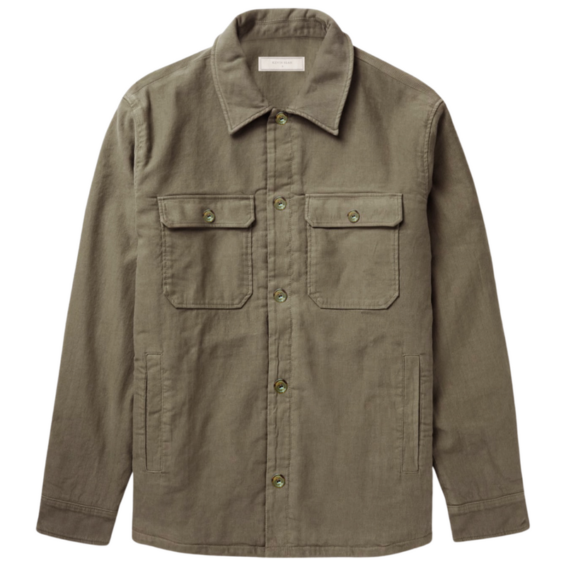 "FRANK" Lightweight Corduroy Overshirt (Made to order)