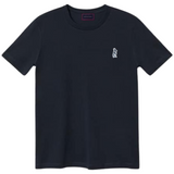 SLIM FIT ROUND NECK COTTON T SHIRT
