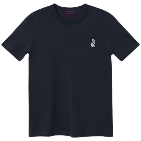 SLIM FIT ROUND NECK COTTON T SHIRT