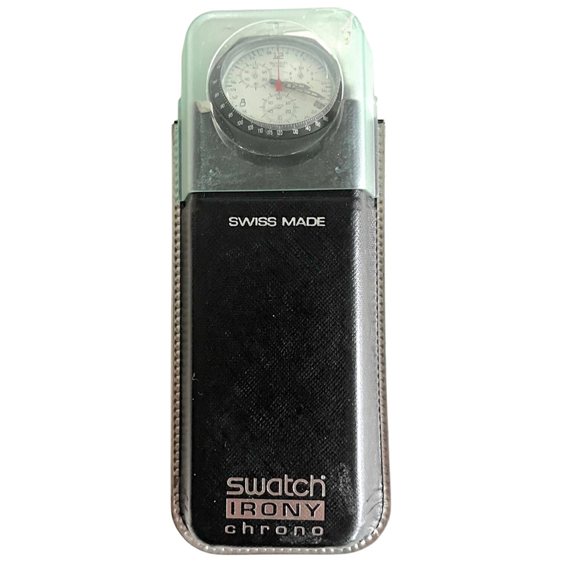 *NEW* vintage Swatch Irony Chrono NOWADAYS TOO YCB4001