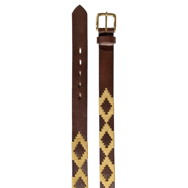 Gaucho Belt - Brown / Khaki