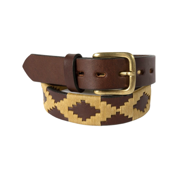 Gaucho Belt - Brown / Khaki