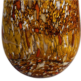 Gozo Glass Golden Yellow Vase